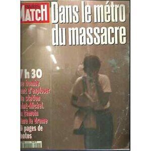 PARIS MATCH 2410 Baker Pot Bosnie Michel Fabio Sardou Kennedy Chirac Jagger